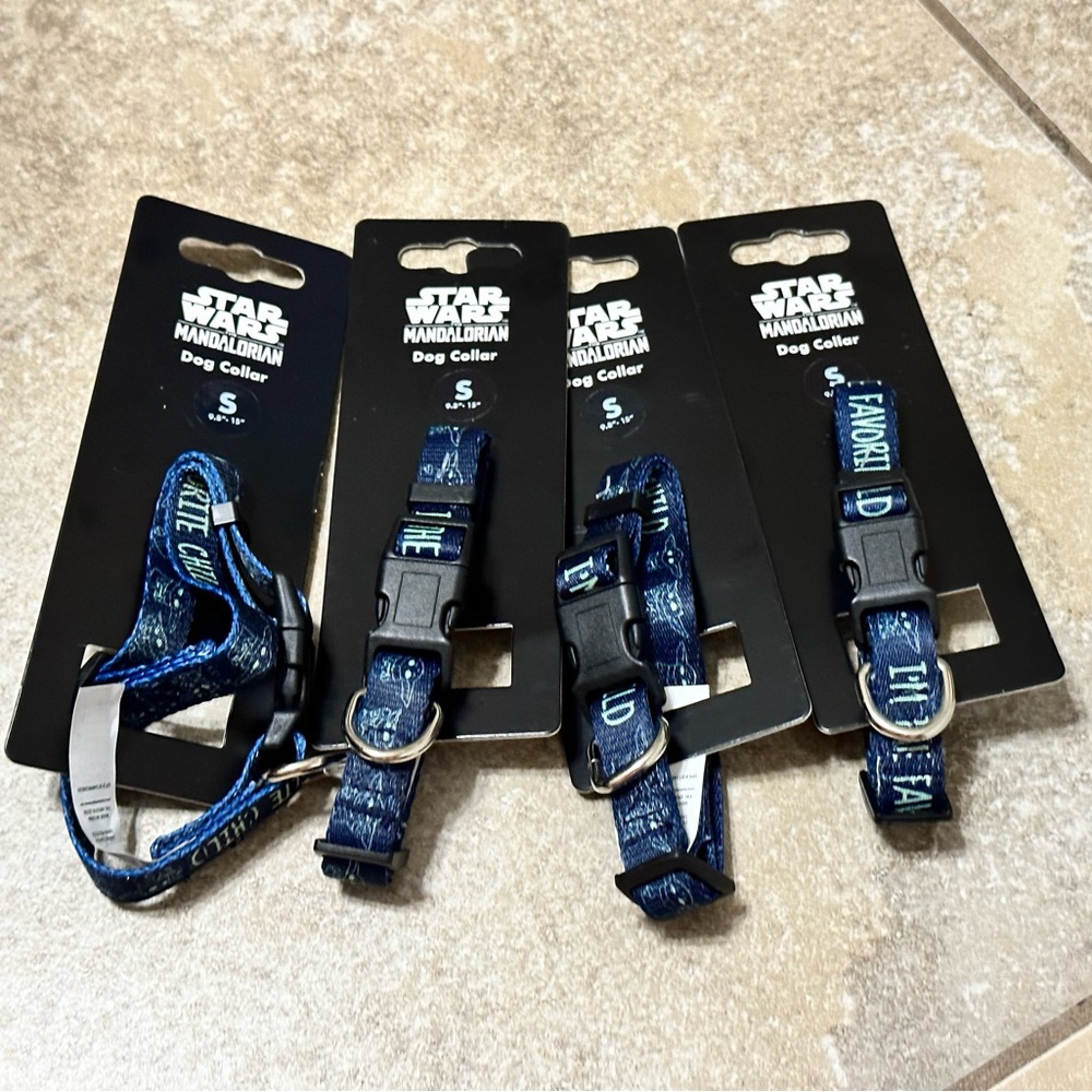NWT Star Wars Mandalorian dog collar